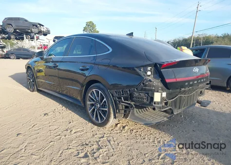 2020 Hyundai Sonata Limited from USA, damaged, VIN 5NPEH4J23LH008560